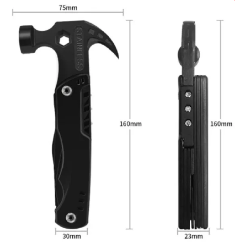 Comprar Multiherramientas Portatil Todo En Uno en Electroshopy - Ángulo 2